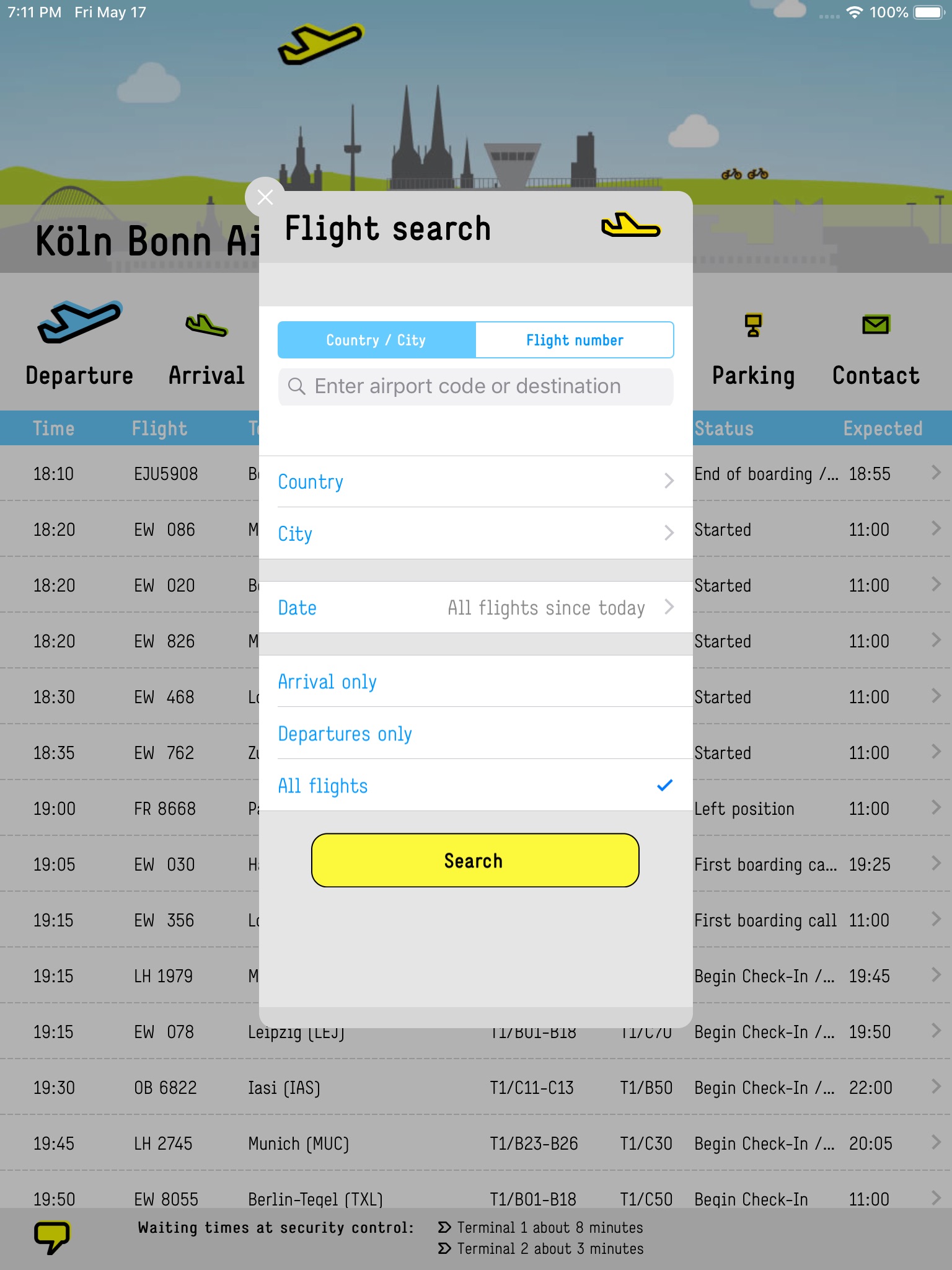 Köln Bonn Airport screenshot 3