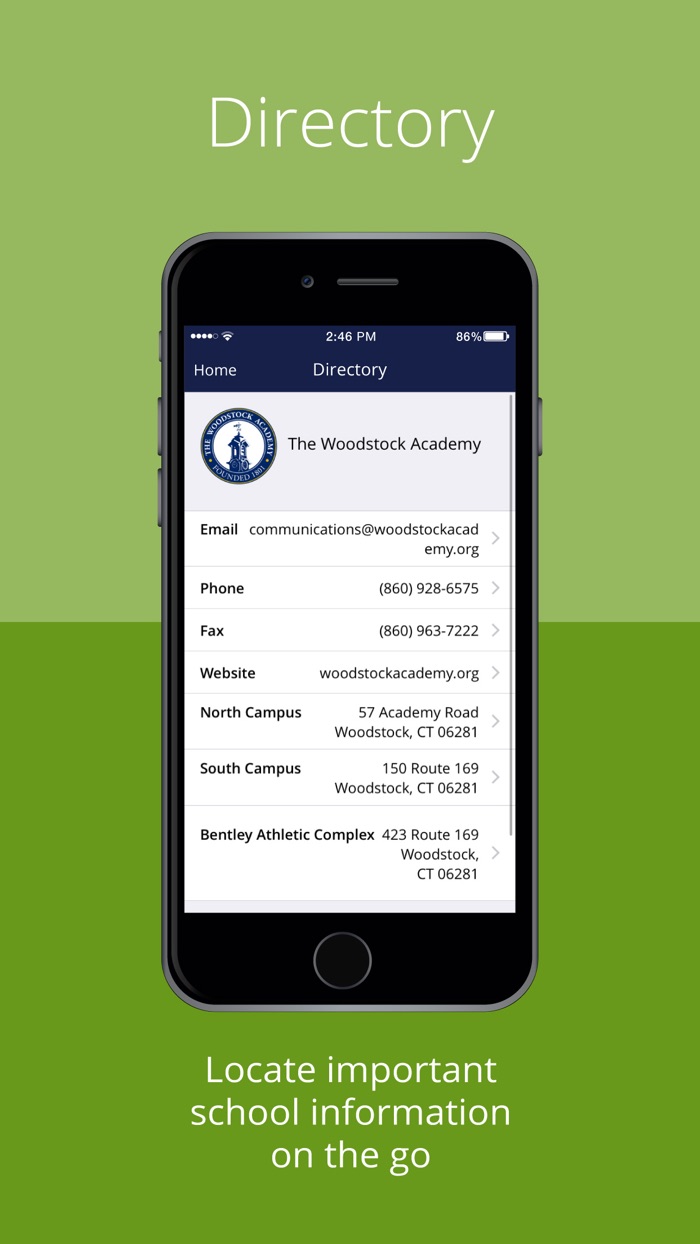 The Woodstock Academy