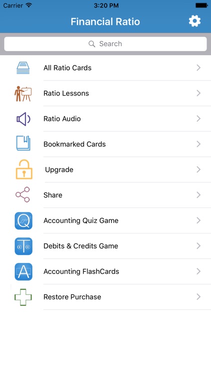 Financial Ratio Flashcards