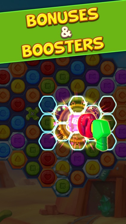 Toy Party: Match 3 Hexa Blast! screenshot-3