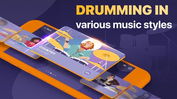 Go Drums: lessons & drum games screenshot-2