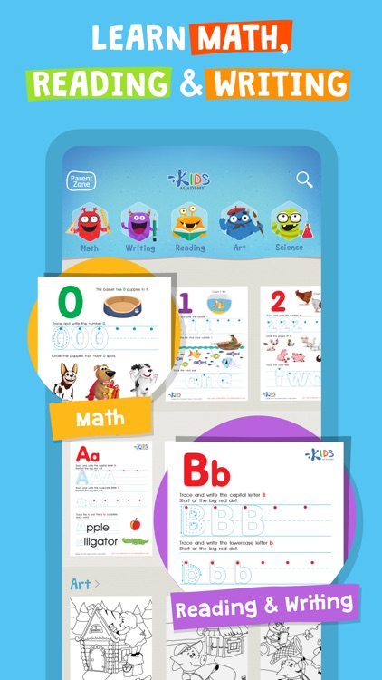 Learning worksheets for kids screenshot-5