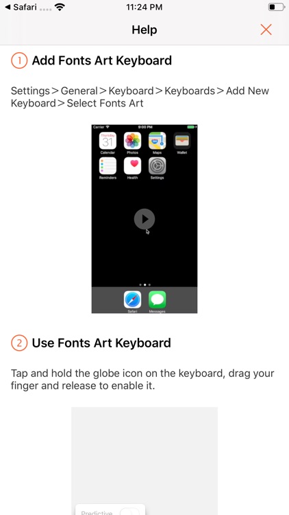 Fonts Art - Keyboard Themes