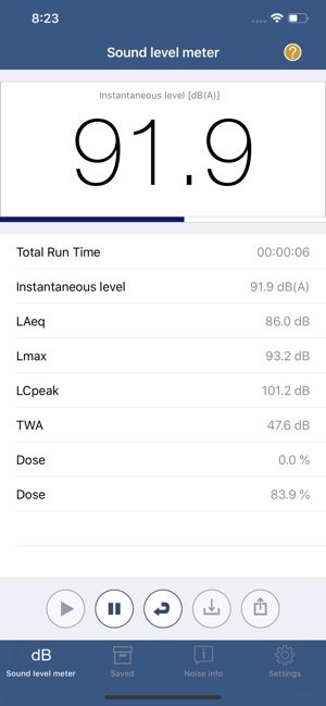 NIOSH Sound Level Meter(圖1)-速報App