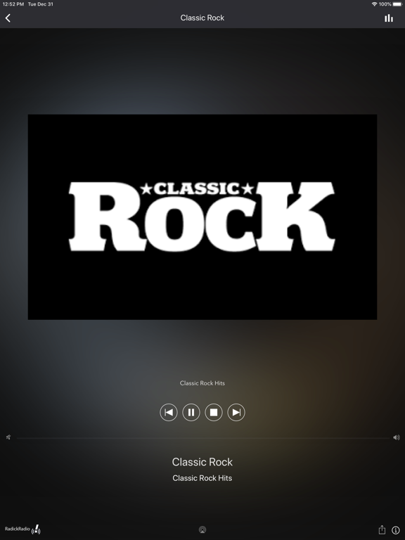 iPad Image of RadickRadio