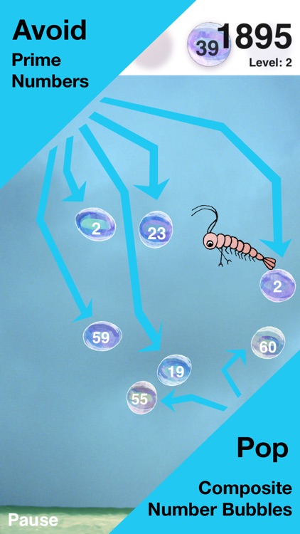 Bubbly Primes - Factoring Game