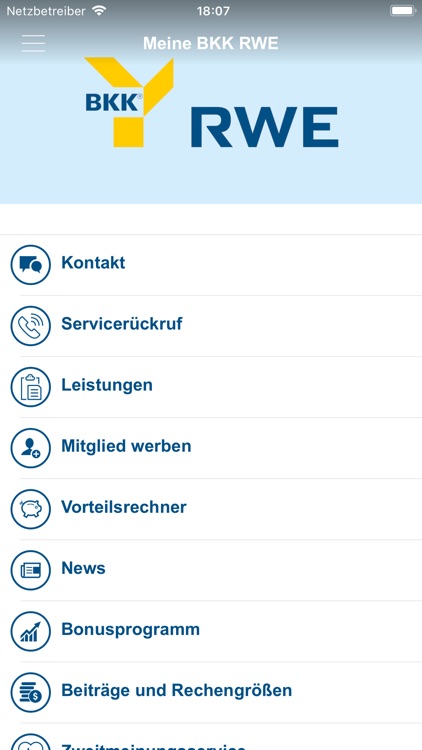 BKK RWE Service-App