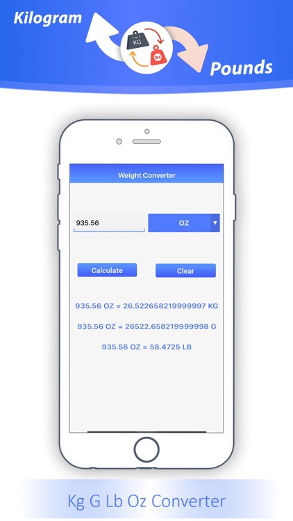 Kilograms To Pounds Converter screenshot-3