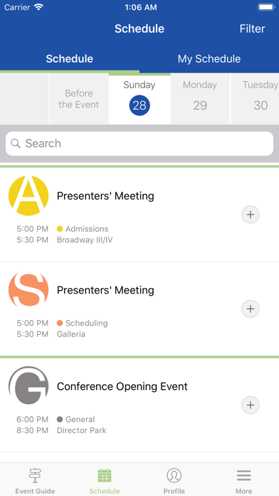 CollegeNET User Conference screenshot 3