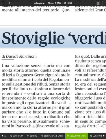 laRegione giornale screenshot 3