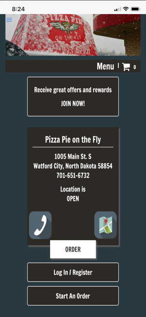 Pizza Pie On The Fly Online