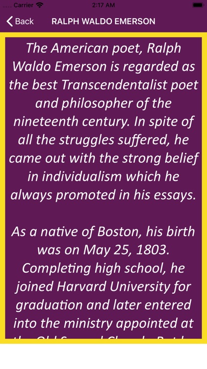 Ralph Waldo Emerson Wisdom screenshot-3