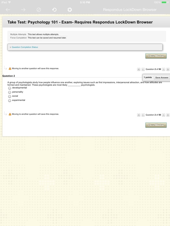 LockDown Browser