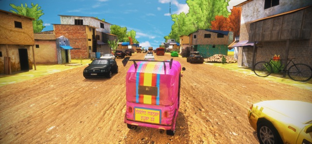 Rickshaw Road Traffic Run 3D(圖1)-速報App