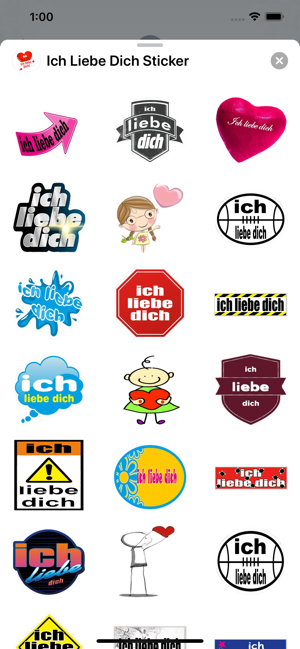 Ich Liebe Dich Sticker(圖2)-速報App