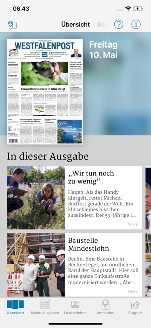 WP ZEITUNG DIGITAL(圖1)-速報App