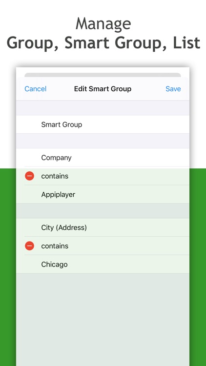 Smart Group: Email, SMS/Text