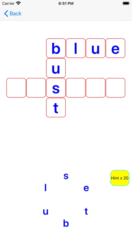 Expanding crossword puzzle screenshot-4