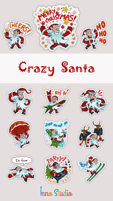 How to cancel & delete Crazy Santa by Inno Studio from iphone & ipad 1