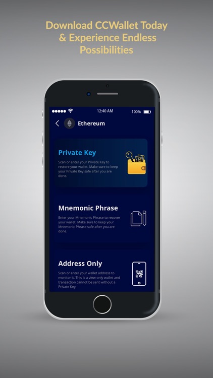 CCWallet: Your Bitcoin Wallet screenshot-3