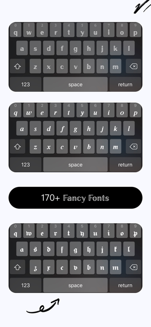 Fonts Plus - Keyboard Fonts