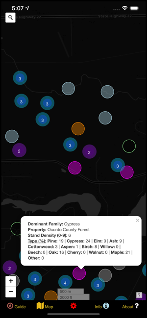 Wisconsin Mushroom Forager Map(圖9)-速報App