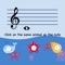 "Underwater Music World" is a puzzle app that teaches players to understand music clefs and musical scales