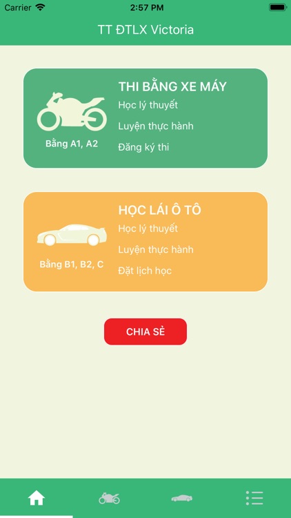 Học lái xe Victoria