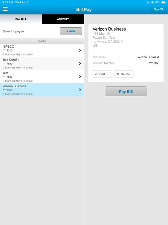 Peoples Bank Business for iPad screenshot-4
