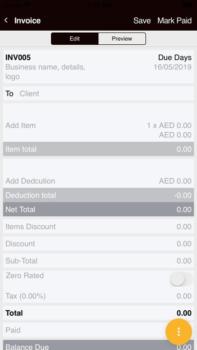 Quick Tax Invoice screenshot 3