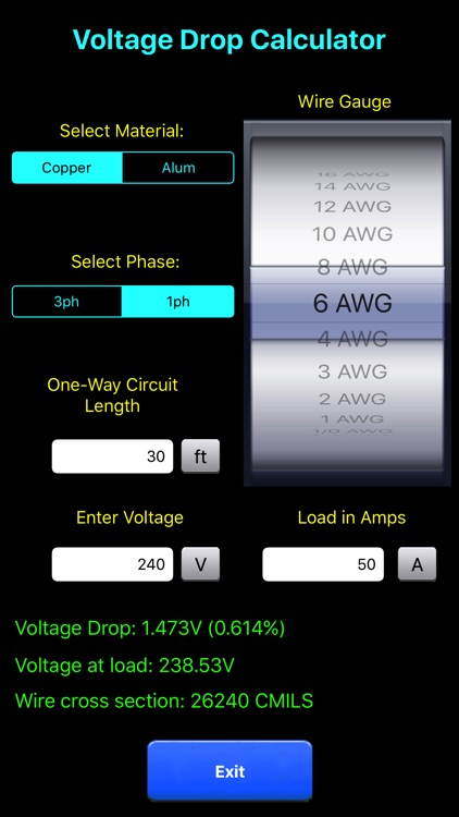 Electric Toolkit - Calculator screenshot-4