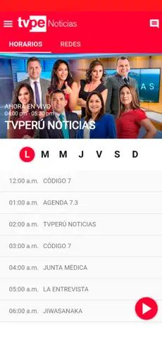 Imágen 4 APP TV PERÚ iphone