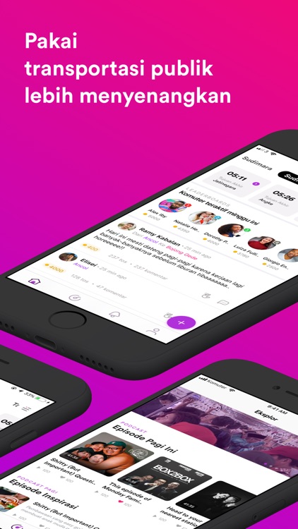 Komuter KRL, MRT, LRT