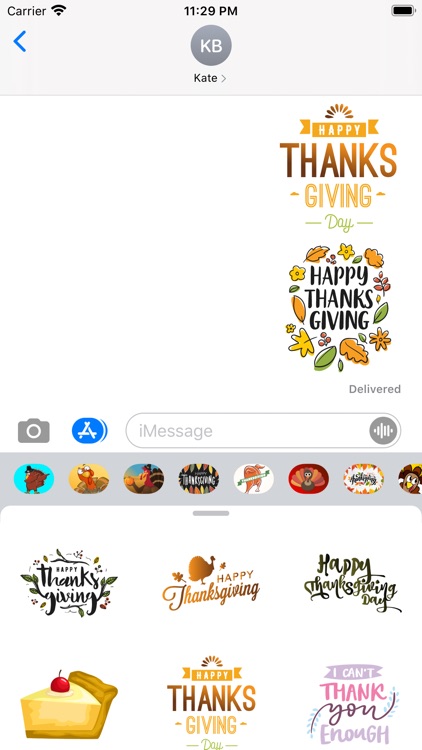 Thanksgiving Countdown App Emo