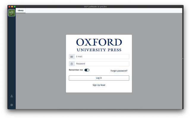 OUP LawReader on proLibro