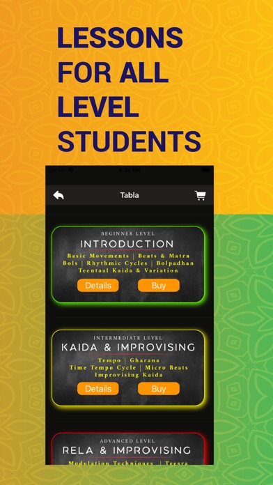 Taalsen Tabla Learning App screenshot 2