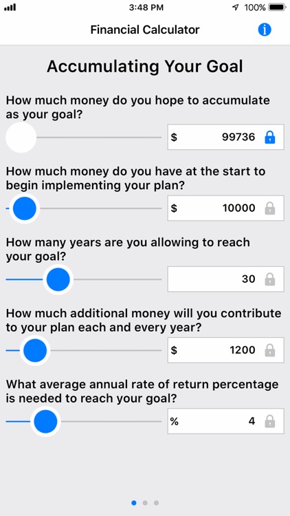 Financial Planning Calculator