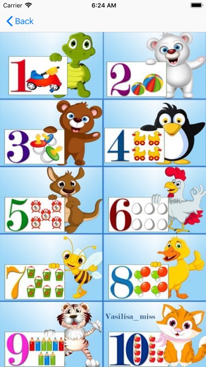 Learn number for kids