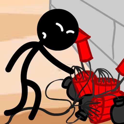 Break Into The Bank - Stickman iOS App