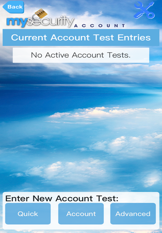 MySecurity Account - náhled