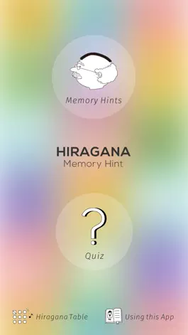 Game screenshot Hiragana Memory Hint [English] mod apk