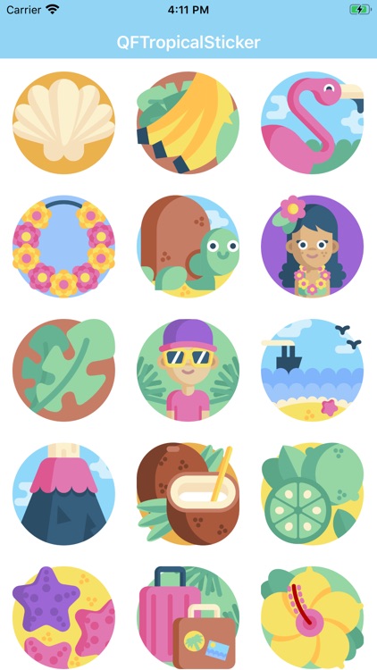 QFTropicalSticker