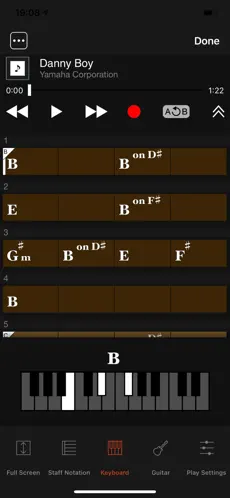 Screenshot 2 Chord Tracker iphone