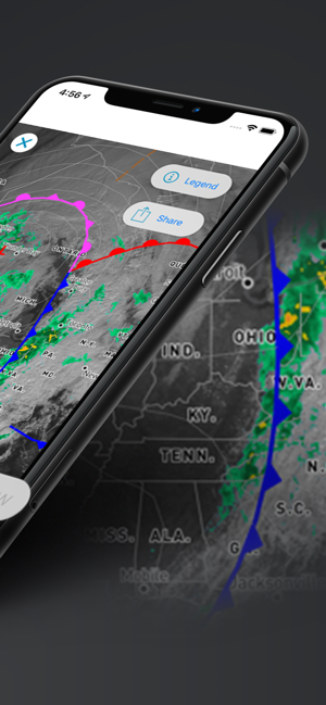 ‎Weather Underground: Local Map Screenshot