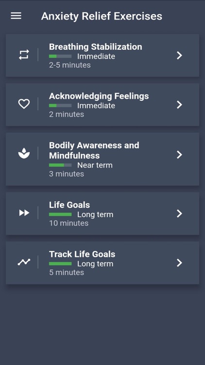 Anxiety Relief App