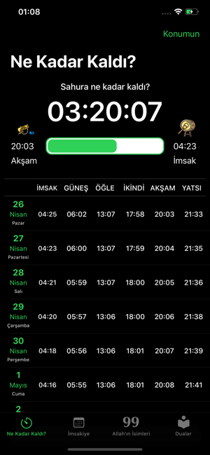 Ramazan İmsakiye(圖6)-速報App