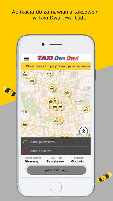 How to cancel & delete TAXI DWA DWA Łódź 196 22 from iphone & ipad 1