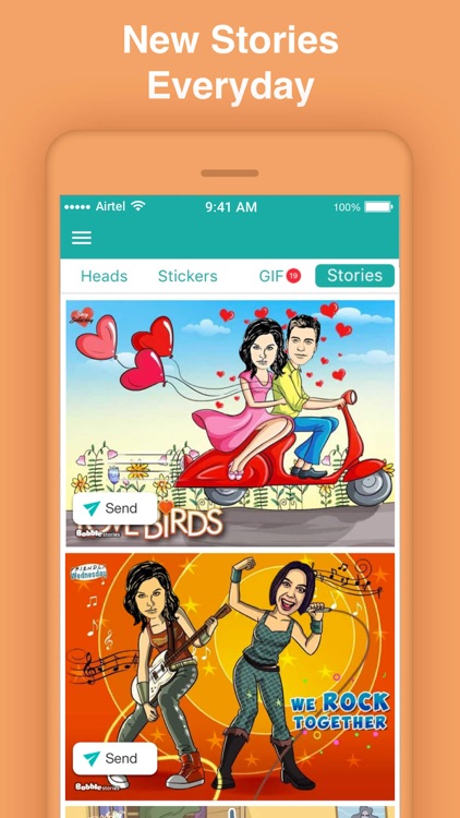 Bobble GIF Stickers Keyboard screenshot-4
