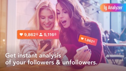 Ig Analyzer - Followers analytics tool Screenshot 1