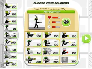 Screenshot 2 Stickman Army : The Defenders iphone